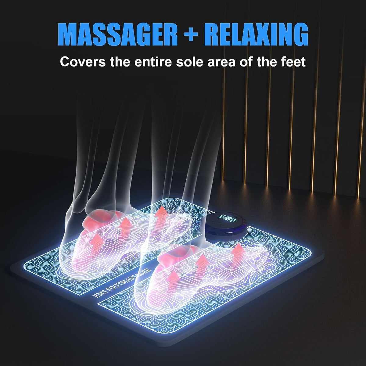 Body Core™ FootEase — EMS Heat Foot Massager