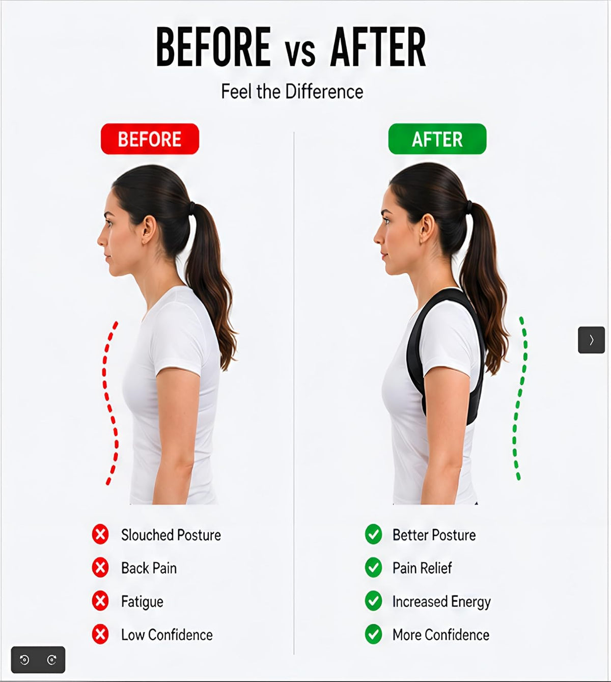 Body Core™ PostureAlign — Adjustable Posture Corrector