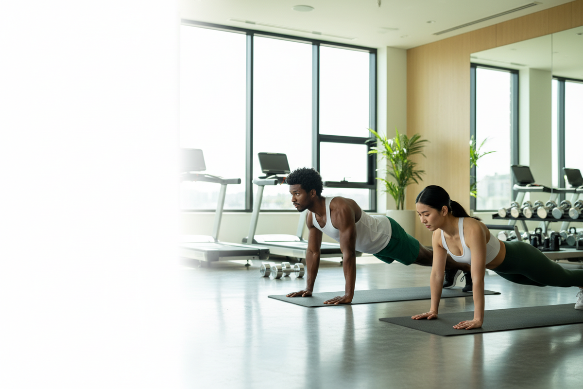 Premium Wellness & Fitness Hero Banner